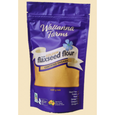 Waltanna Organic Golden Flaxseed Flour 450g SALE-BEST BEFORE 25.8.21